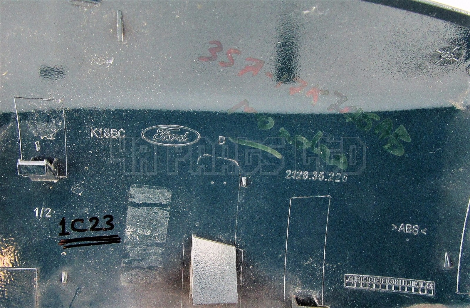 Ford Mondeo-III Facelift /04-07 Right Side Door Mirror Cover Metallic Kelp - Image 4