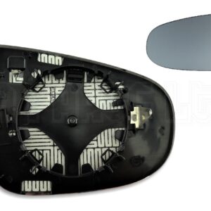 VW Golf-6 08-13 Touran 10-13 Left Side Heated Door Mirror Glass 5K0857521B