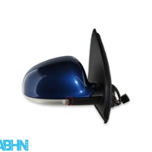 VW Golf 5 MK5 (05- 09) Electric Heated Right Wing Mirror 1K2857502 Metallic Blue