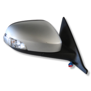 Volvo V50 MK2 (07- 12) Right Side Power Folding Wing Mirror Met Silver 8-Wires