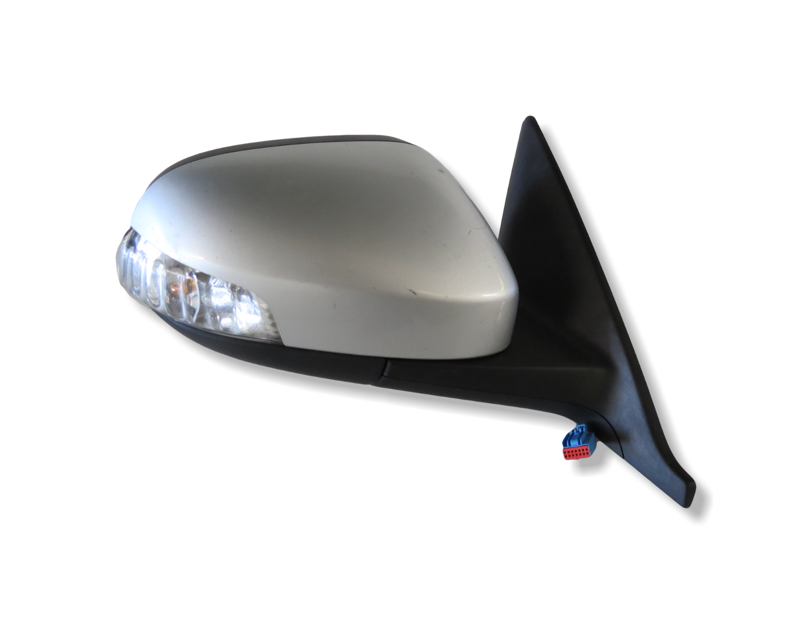 Volvo V50 MK2 (07- 12) Right Side Power Folding Wing Mirror Met Silver 8-Wires