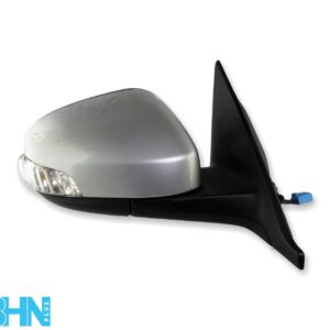 Volvo V50 MK2 (07 - 12) Right Side Power Folding Door Mirror Met Silver 8-Wires