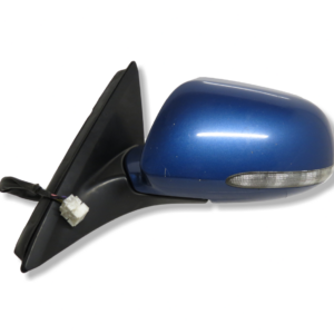 Honda Accord VII Mk7 (03-08) Left Side Electric Door Mirror+Indicator Met Blue