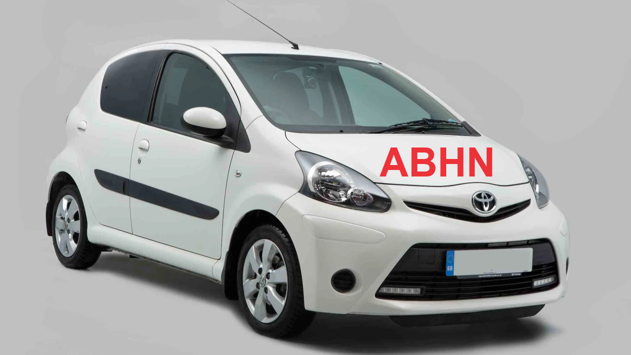 Toyota Aygo Citroen C1 107 Mk1 /05-14 Left Side Manual Wing Mirror Met Dark Grey - Image 3