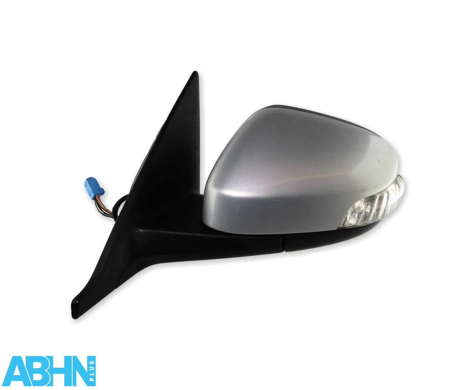 Volvo V50 MK2 (07 - 12) Left Side Electric Heated Door Mirror Met Silver 8-Wires