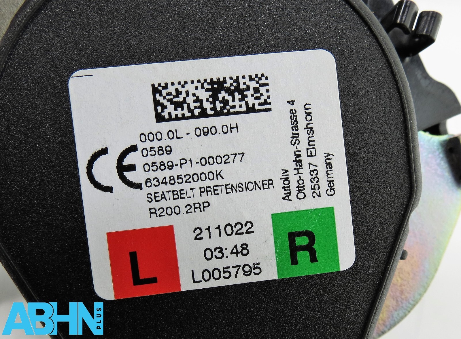 Volvo XC60 Mk2 19-24 Rear Right / Left Seatbelt Pretensioner P039838359 39838359 - Image 14