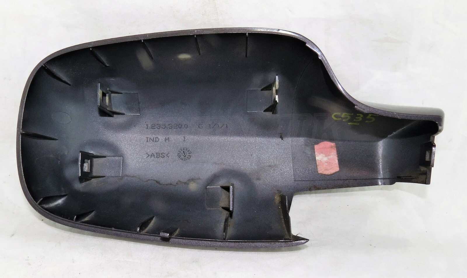 Renault Megane-II Scenic Grand (02-09) Left Side Door Mirror Cover Hologram Grey - Image 4