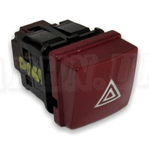 Peugeot 207 CC SW 06-13 Flasher Hazard Warning Switch 96472122KR Brown Connector