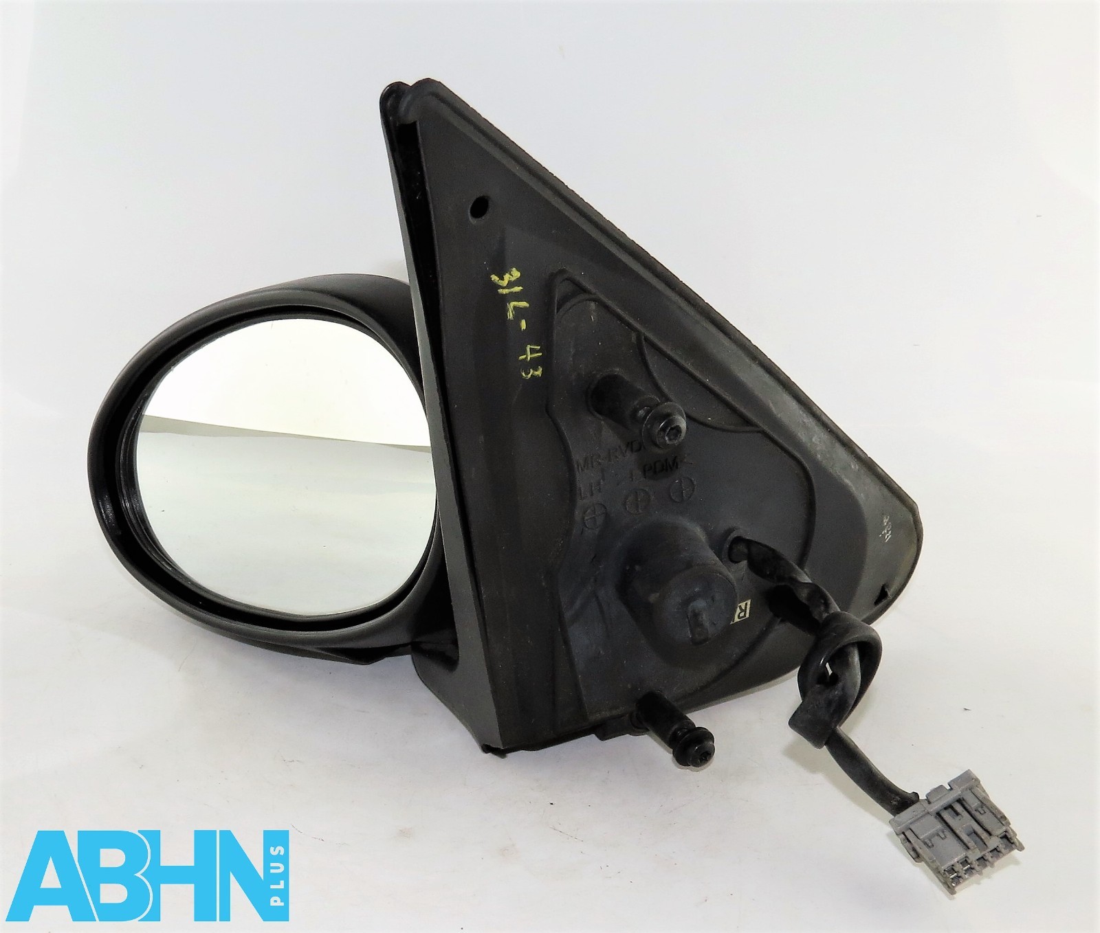 Aftermarket Rover 25 MG-ZR Left Side Electric Heated Door Mirror Matte Black - Image 2