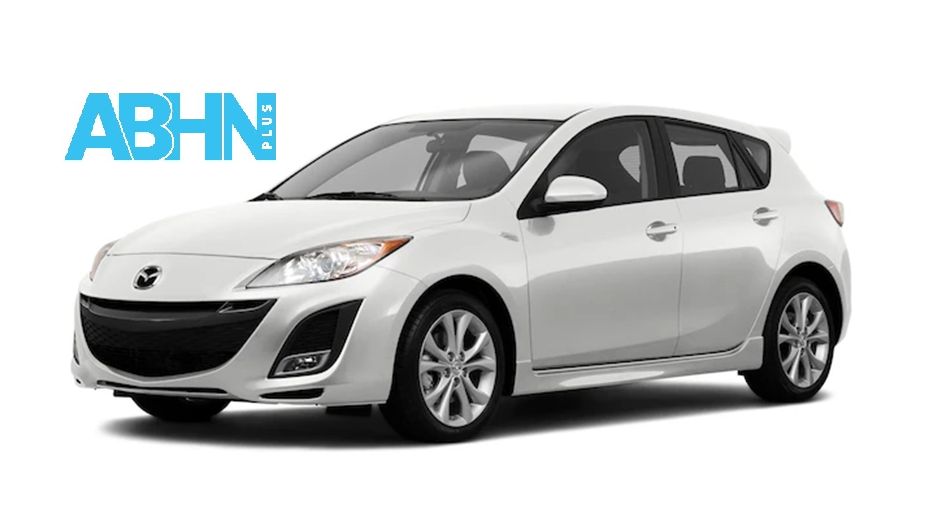 Mazda 3 Series BL (2009-2014) 5-Door Hatchback Fuel Flap Cover/ White BBN9 GS1D - Image 2