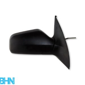 Vauxhall Astra G MK4 (98-05) Right Side Manual Door Mirror Matte Black Grained