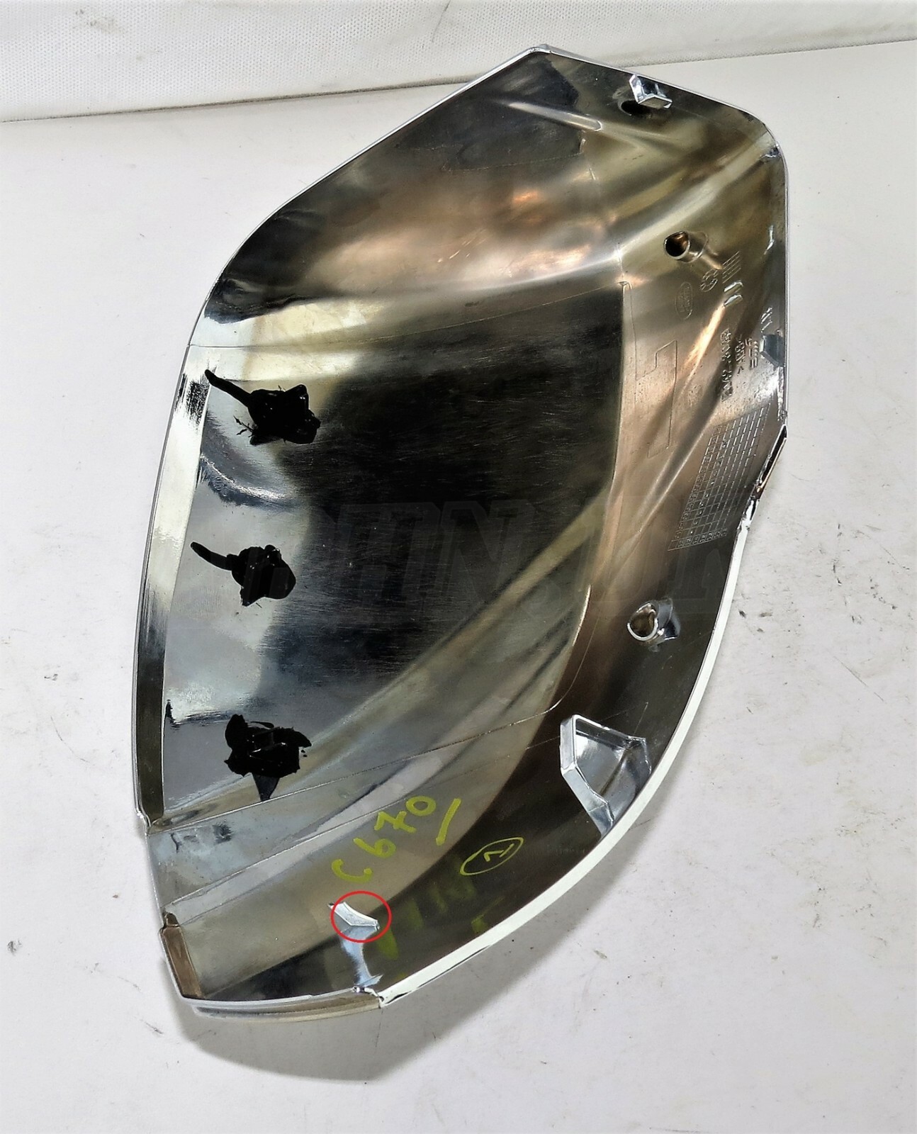 Genuine Land Rover Range Rover L494 405 L462 Left Side Door Mirror Cover Chrome - Image 4