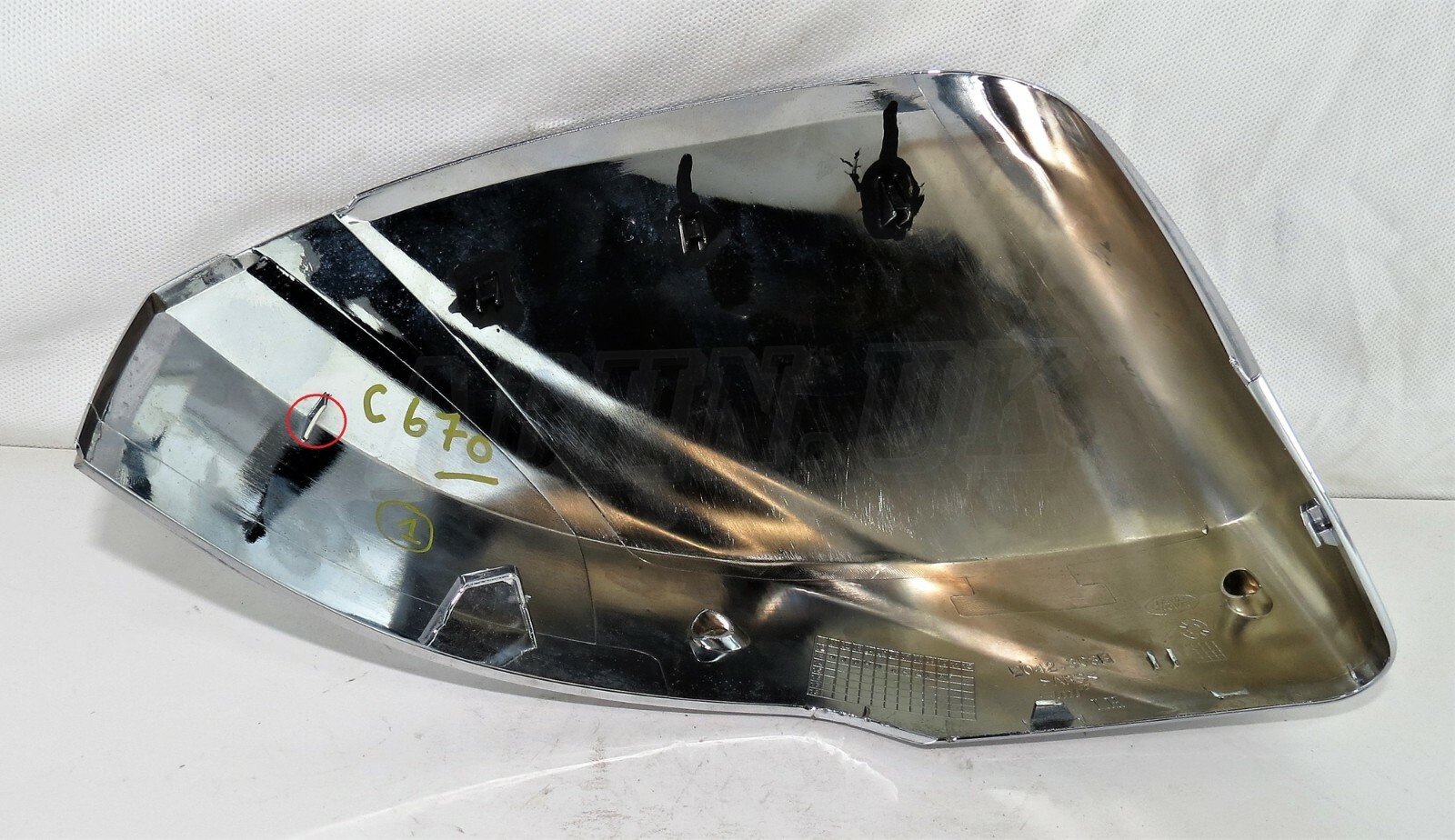 Genuine Land Rover Range Rover L494 405 L462 Left Side Door Mirror Cover Chrome - Image 5