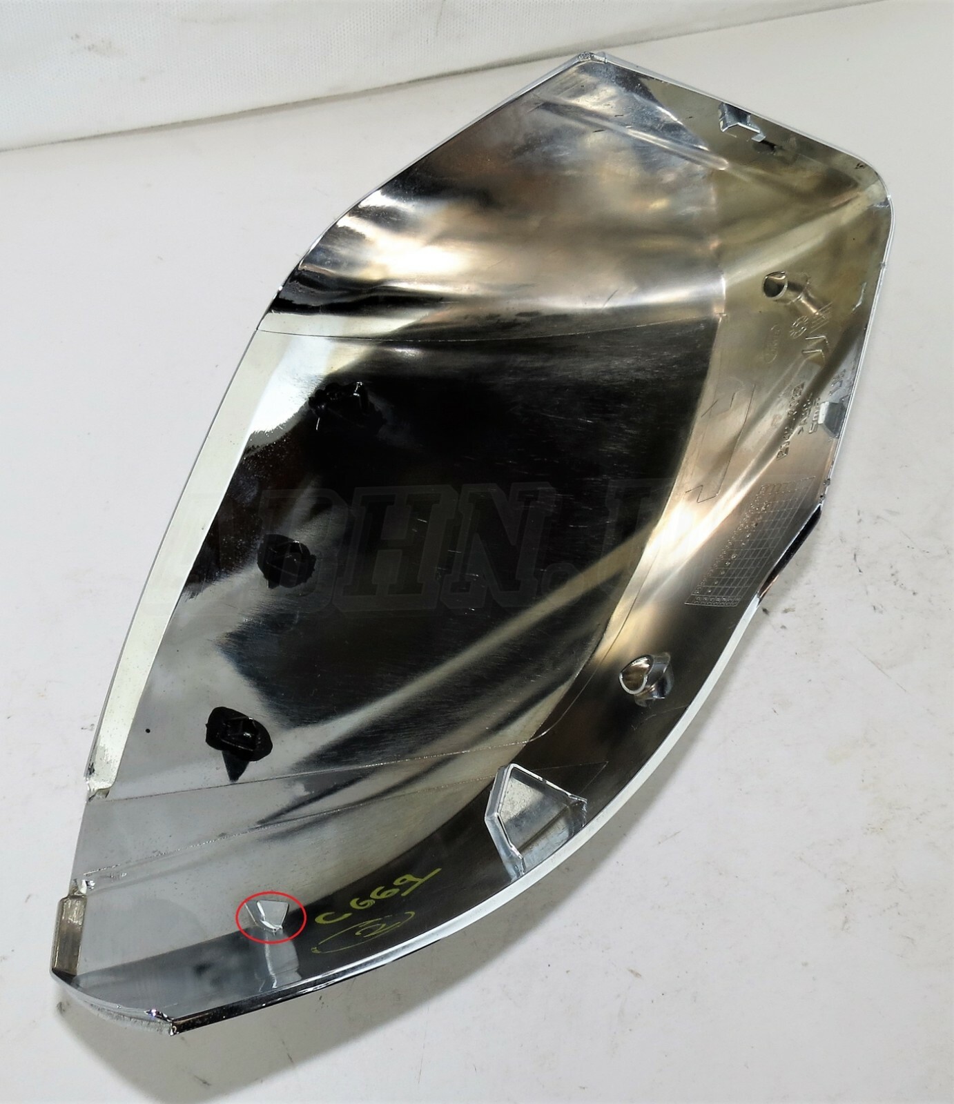 Genuine Land Rover Range Rover 405 L462 L494 Left Side Door Mirror Cover Chrome - Image 4