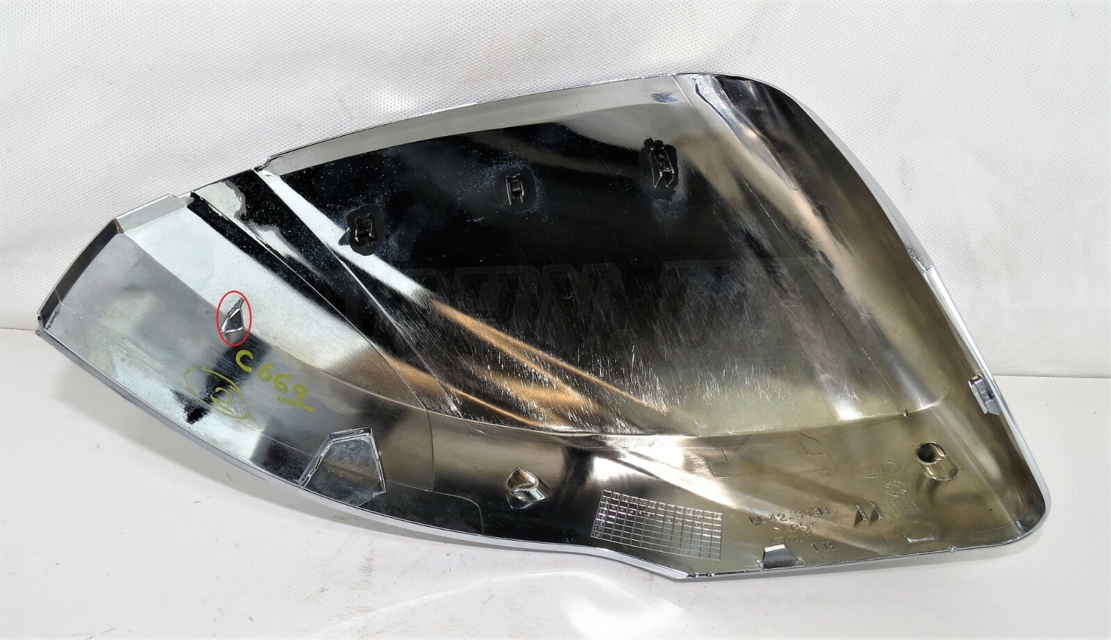 Genuine Land Rover Range Rover 405 L462 L494 Left Side Door Mirror Cover Chrome - Image 5