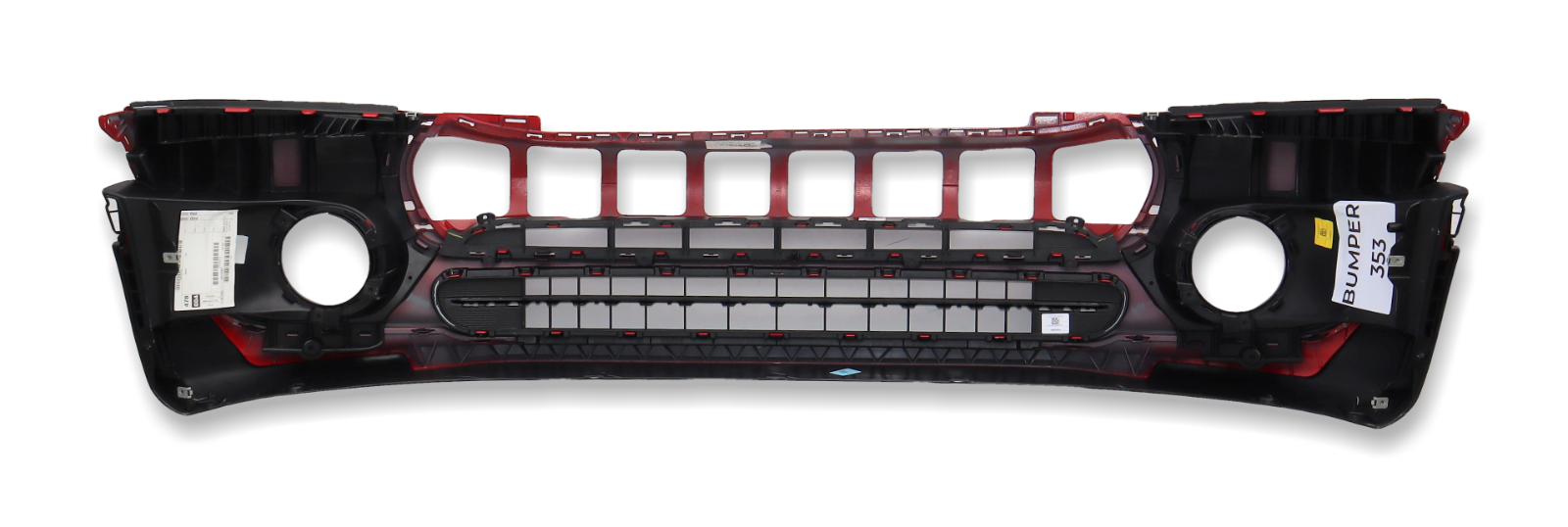 Mini Clubman F54 Mini One Genuine Front Bumper No PDC 2 Fog Light Chili Red - Image 7