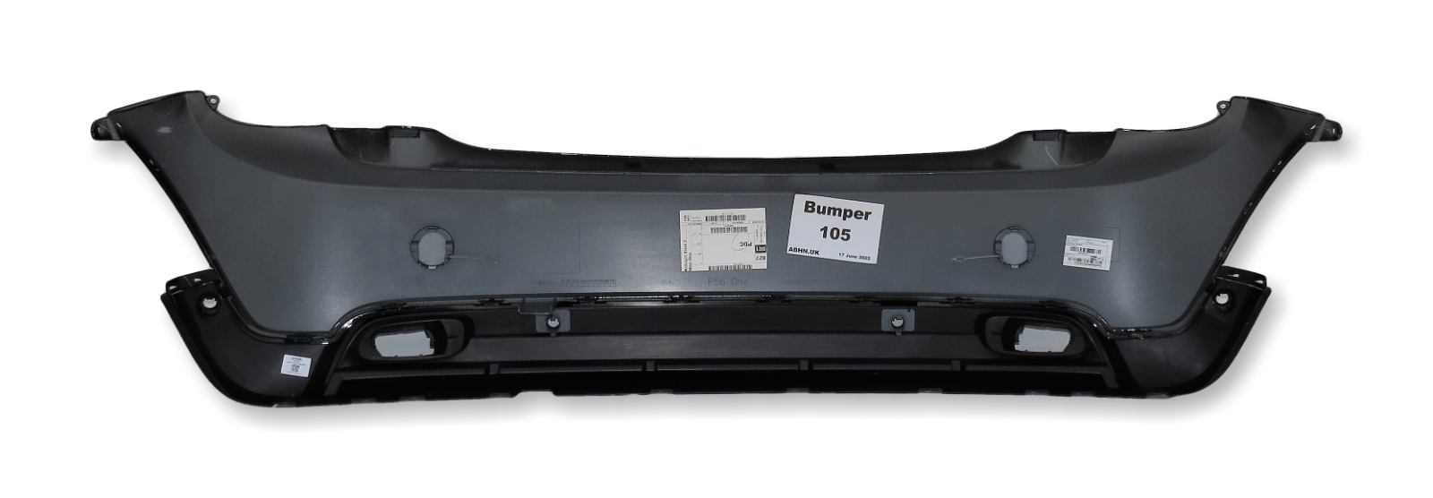 Genuine Mini Cooper F56 Complete Rear Bumper in Midnight Black 4 Parking Sens - Image 6
