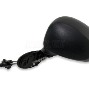 Daewoo Matiz M200 M250 (05- 10) Left Side Manual Door Mirror Grained Matte Black