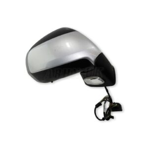 Citroen C4 Grand Picasso (06 - 13) Right Side Electric Door Mirror Silver 9 Wire