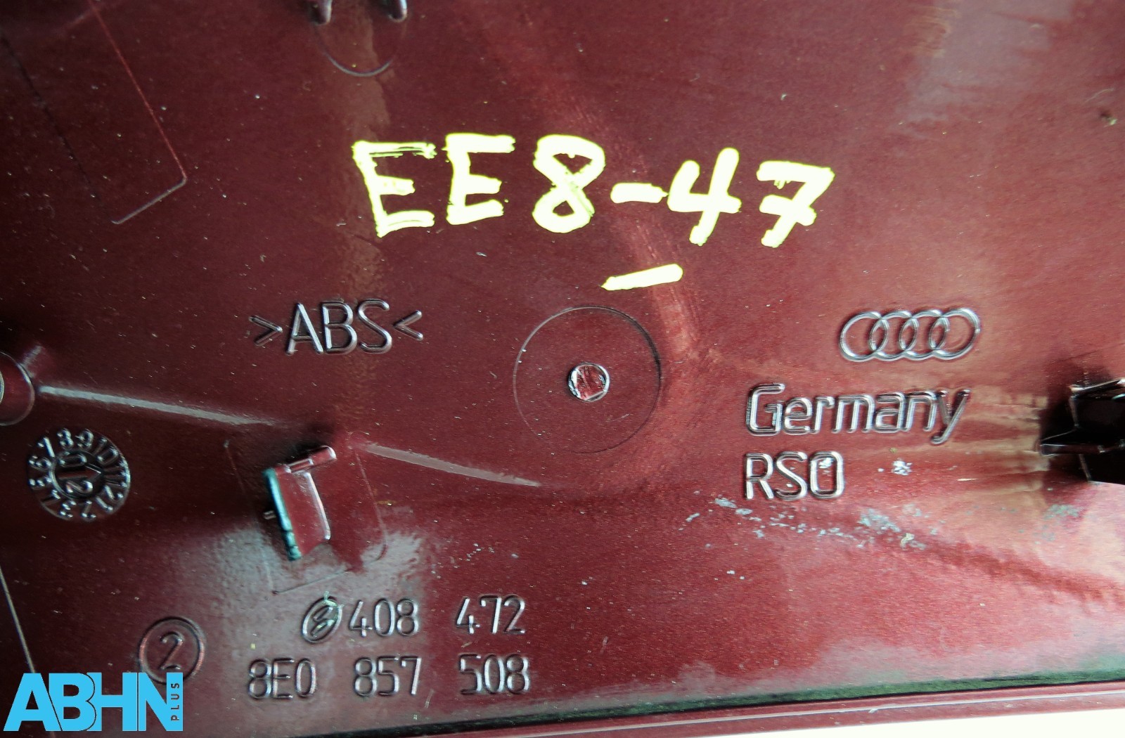 Audi A3 (03-08) A4 (01-08) A6 Right Side Door Mirror Cover Met Maroon 8E1857508B - Image 7