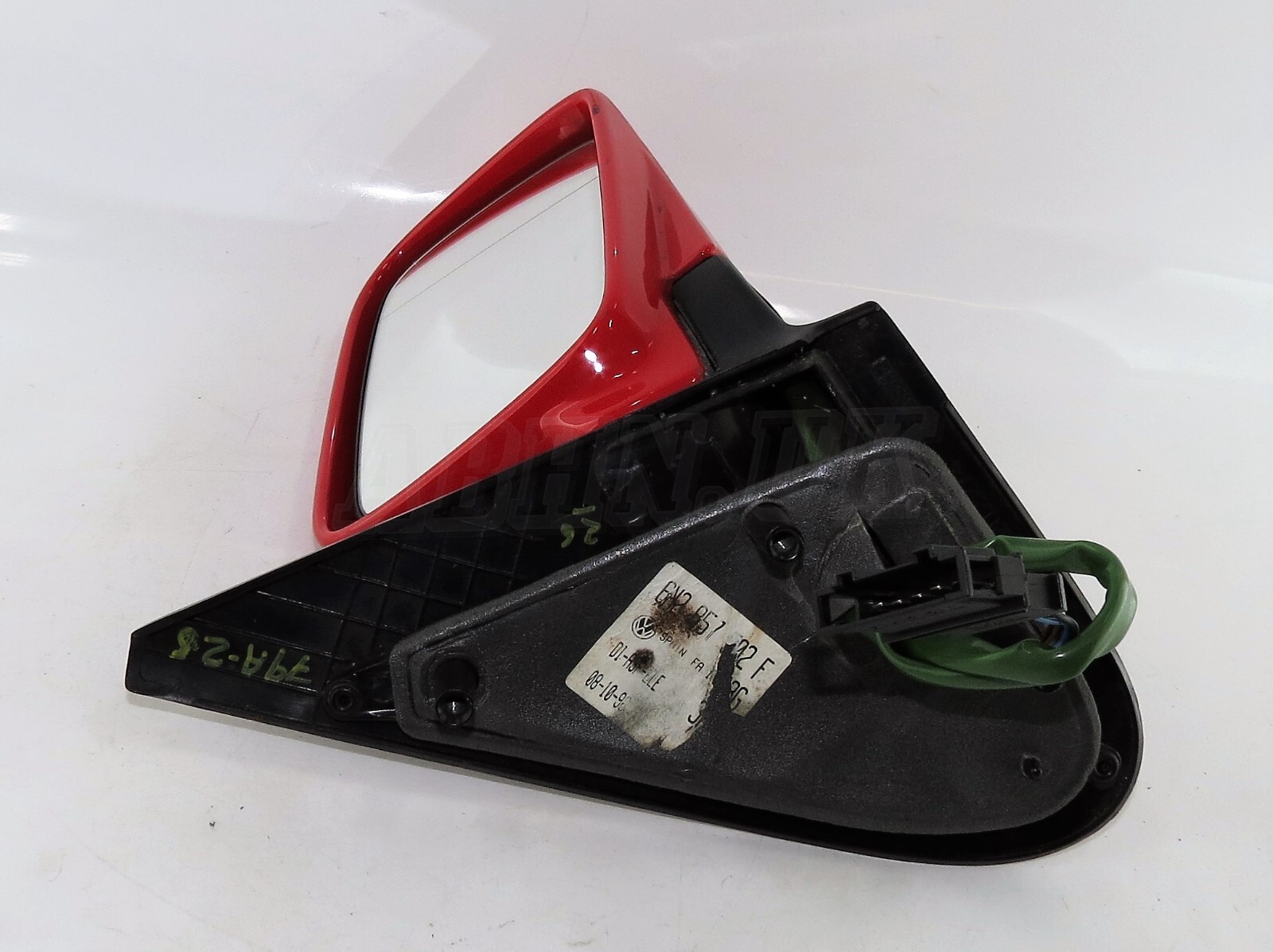 VW Polo 6N1 (95- 99) Right Side Electric Heated Door Mirror Solid Red 6N2857502F - Image 6
