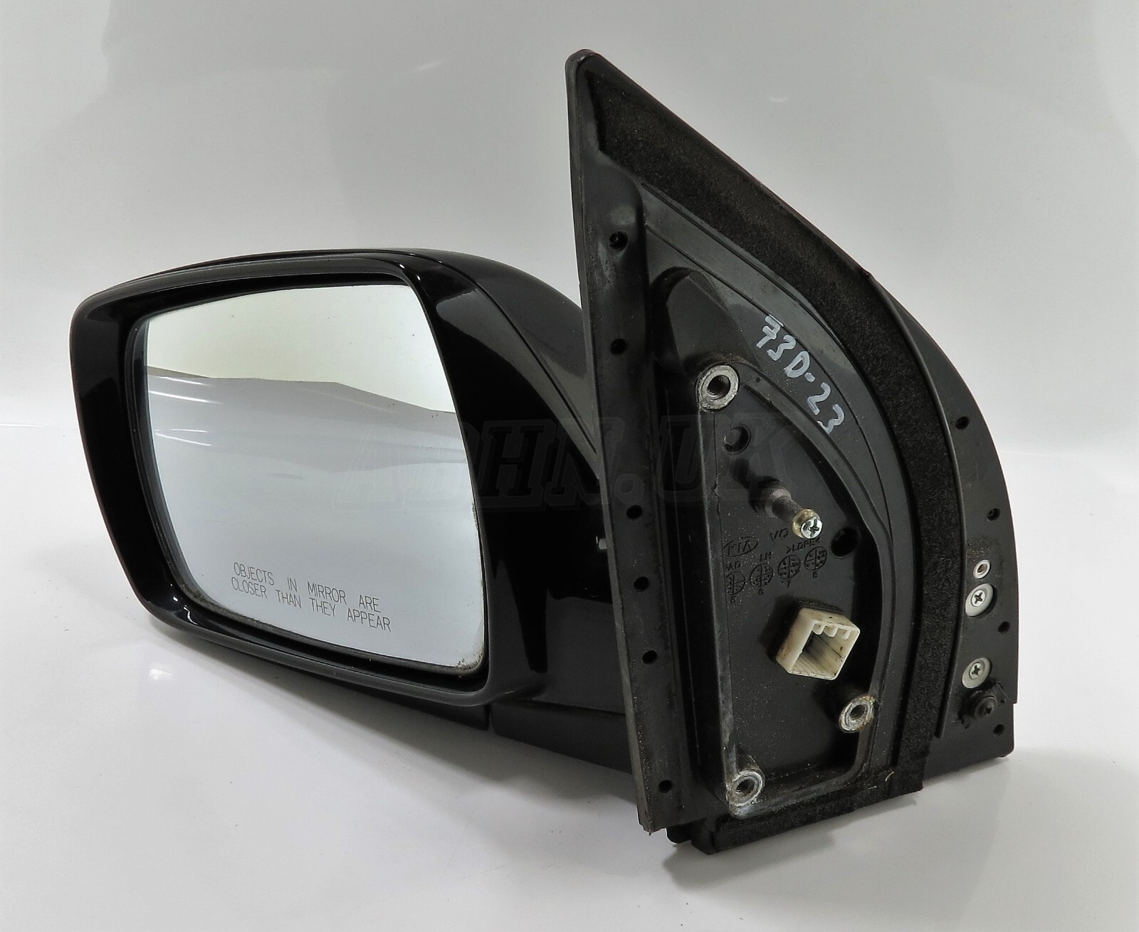 Kia Sedona MK3 Carnival VQ 06-10 Left Side Electric Heated Door Mirror Met Black - Image 2