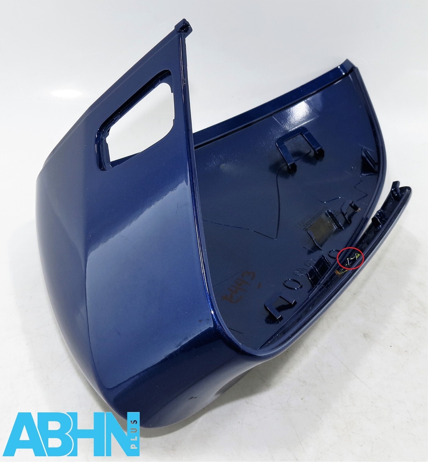 11B857538A VW ID.4 ID.5 Genuine Right Side Wing Mirror Cover Blue Dust Metallic* - Image 4