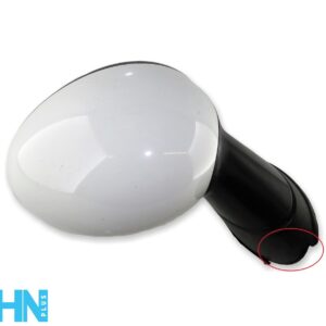 Mini Cooper One R56 R57 R55 R58 R59 06-13 Right Electric Wing Mirror White 3-Pin