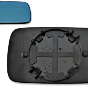 BMW 3 Series E46 (98-04) Right or Left Side Heated Tinted Blue Door Mirror Glass