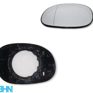 Peugeot 206 206cc C2 C3 Left Side (Passenger) Heated Door Mirror Glass