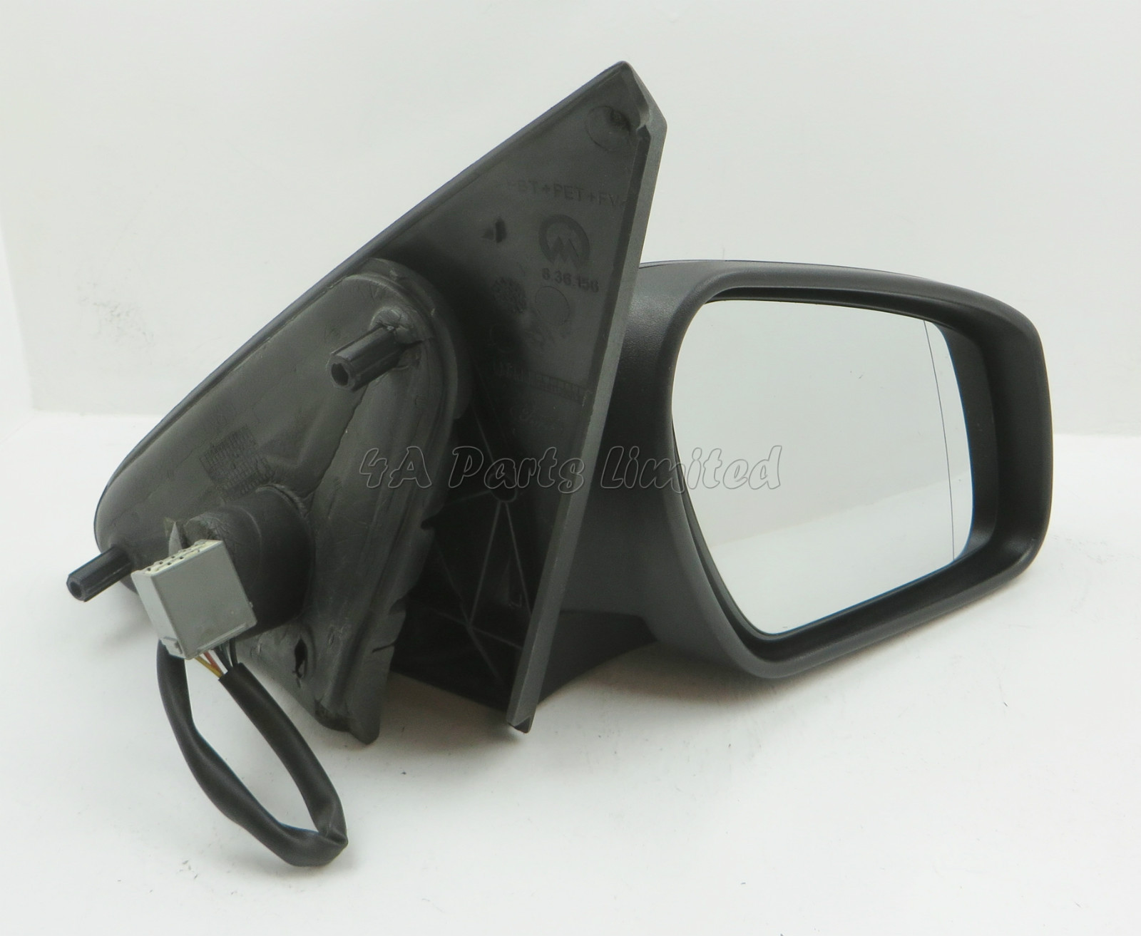 Ford Mondeo-III Facelift 04-07 Right Side Electric Door Mirror Panther Black - Image 2