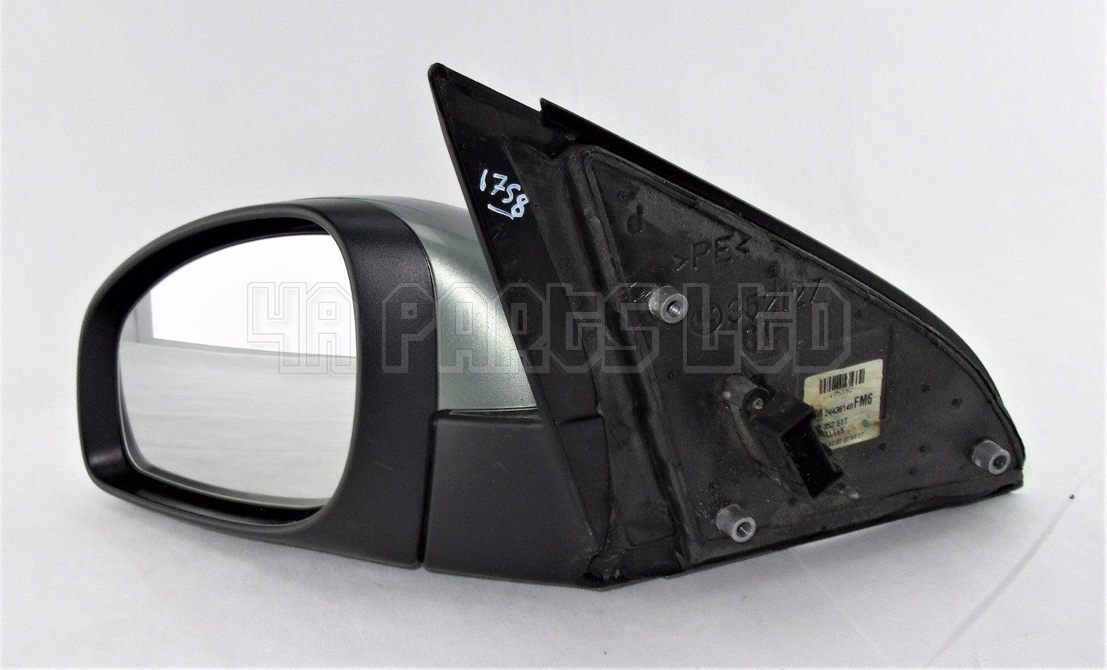 Vauxhall Vectra-C (02-08) Left Side Electric Door Mirror Light Green - Image 2