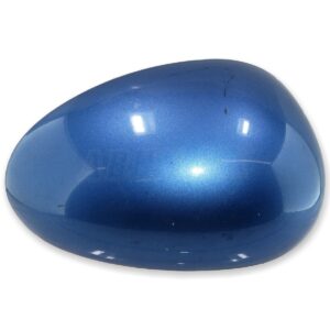 Rover 25 45 75 MG ZR ZS /99-05 Right Side Wing Mirror Cover Met Light Blue