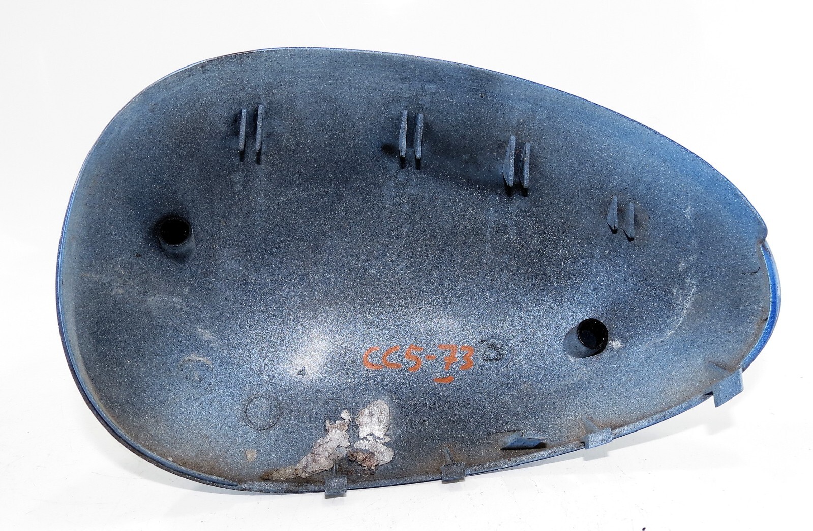 Rover 25 45 75 MG ZR ZS /99-05 Right Side Wing Mirror Cover Met Light Blue - Image 2