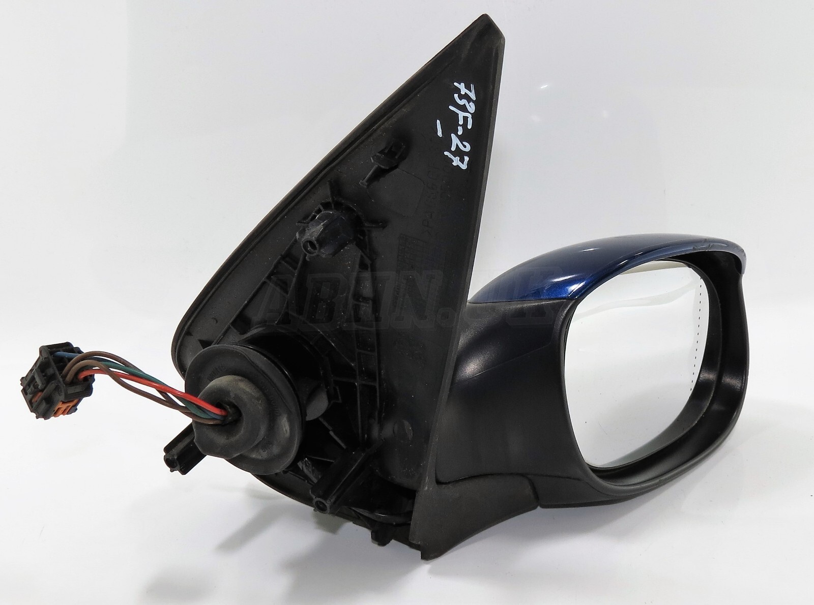 Peugeot 206 (04- 09) Right Side Electric Heated Door Mirror Dark Blue 96480961XT - Image 2
