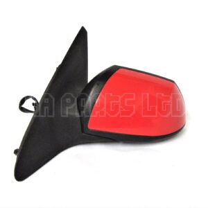 Ford Mondeo-III Pre-Facelift (00-03) Left Side Electric Door Mirror Red