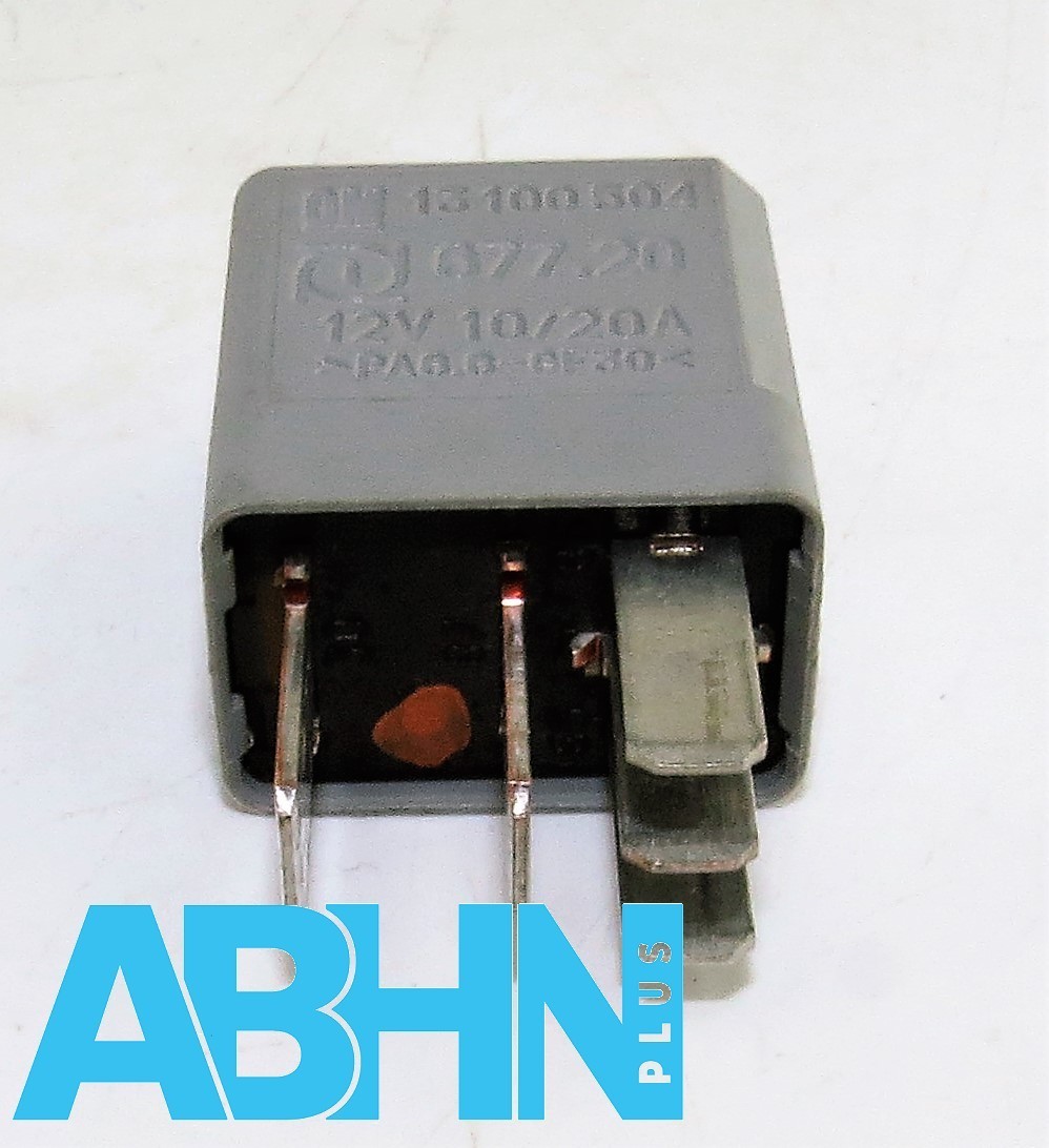 Vauxhall Corsa Astra Vectra Zefira Multi Use Grey Relay 13100504 12V 10/20A - Image 4