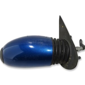 Fiat Seicento 187 (1998- 2010) Right Side Manual Adjustable Door Mirror Met Blue