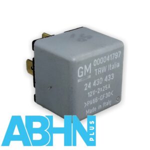 Vauxhall Opel 6-Pin Grey Relay Heated Rear Window 6238604 24430433 000041797 12V