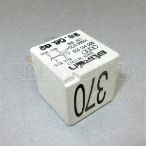 Audi VW Seat Skoda White Relay 8D0951253 (No.370) 4-Pin Bitron 12V 50A
