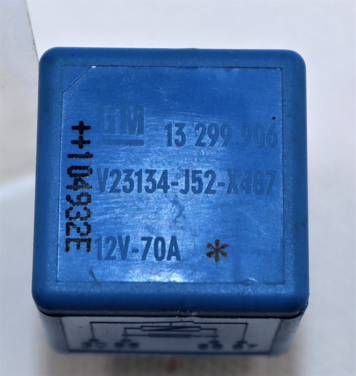 Vauxhall Tyco Electronics Radiator Fan Blue Relay 13299906 V23134-J52-X487 70A - Image 4
