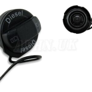 Genuine Audi A3 A4 A6 Diesel (00-08) Fill-in Fuel Filler Cap 1J0201553S Germany