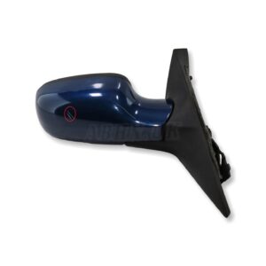 Renault Scenic II Grand (03-09) Right Side Electric Heated Door Mirror Dark Blue