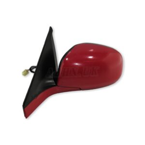 Suzuki Swift MK3 /2005-2010 3-Door Left Side Electric Door Mirror Bright Red ZCF