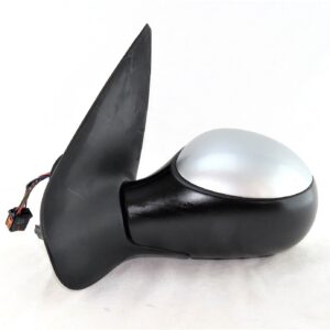 Peugeot 206 (2004-2009) Left Side Electric Heated Door Mirror Silver 96480965XT