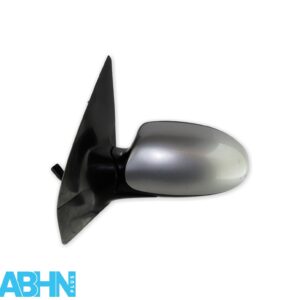 Ford Focus I MK1 (98-05) Left Side Electric Heated Door Mirror Met allic Silver