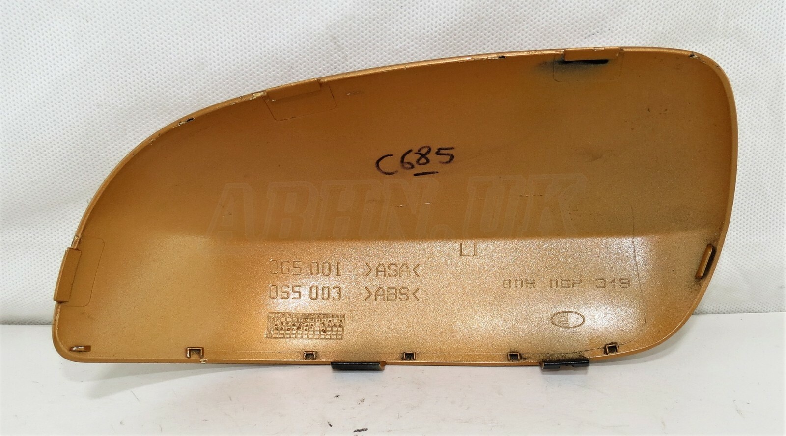 Vauxhall Corsa-C (00-06) Tigra-B Twintop Left Side Door Mirror Cover Aztec Gold - Image 4