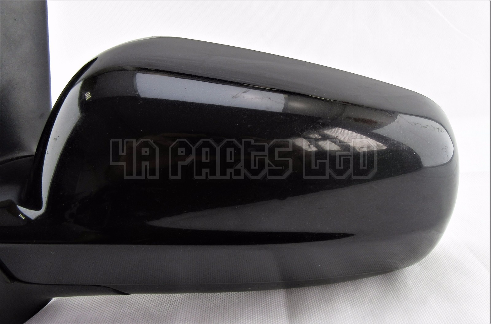 Seat Leon 1M0 Pre-Facelift (1999-2002) Left Side Manual Door Mirror / Black - Image 3