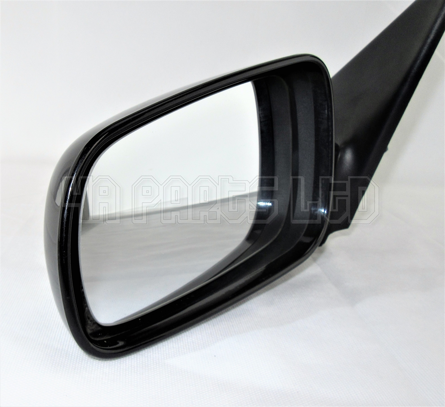Seat Leon 1M0 Pre-Facelift (1999-2002) Left Side Manual Door Mirror / Black - Image 4