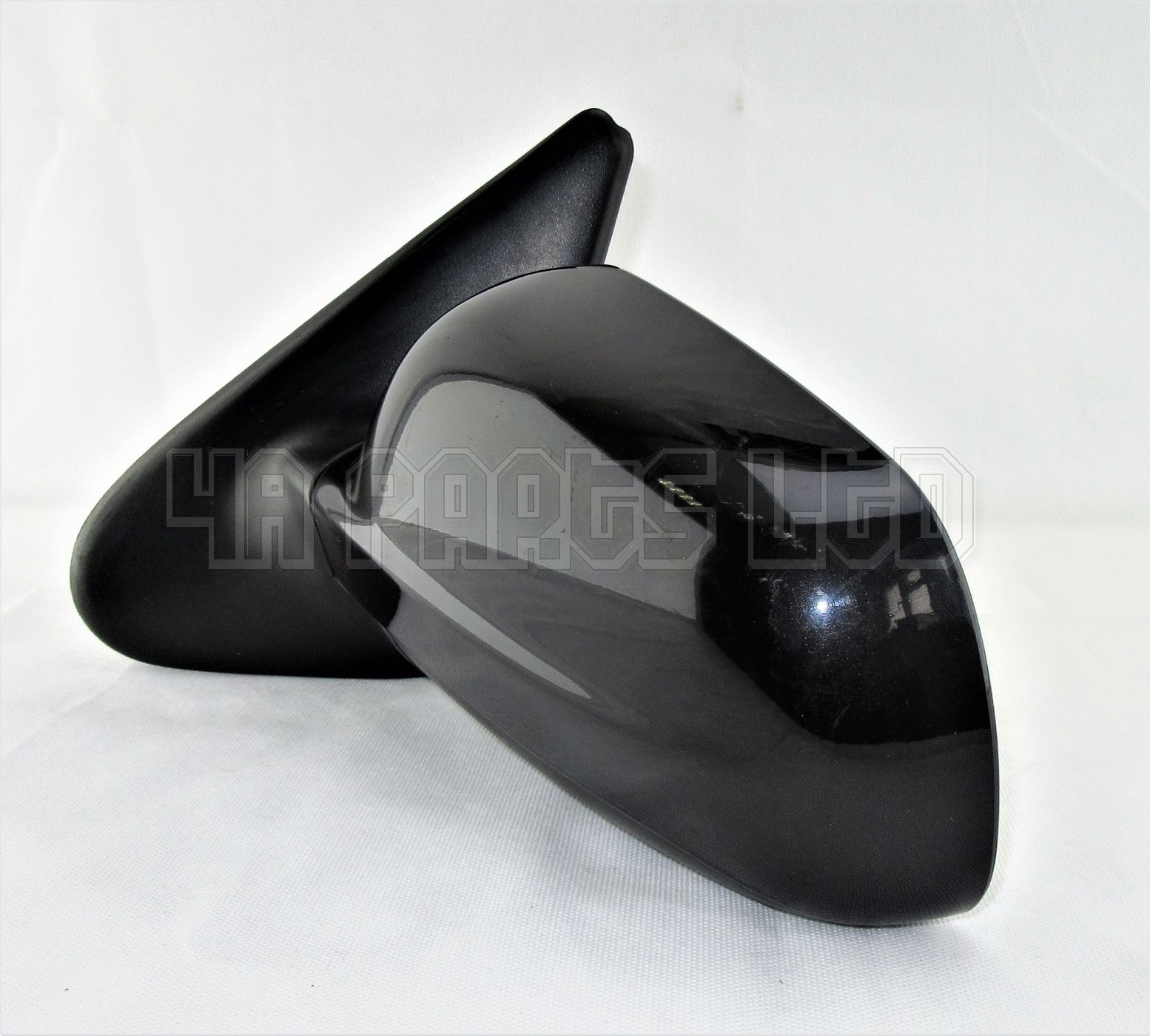 Seat Leon 1M0 Pre-Facelift (1999-2002) Left Side Manual Door Mirror / Black - Image 5